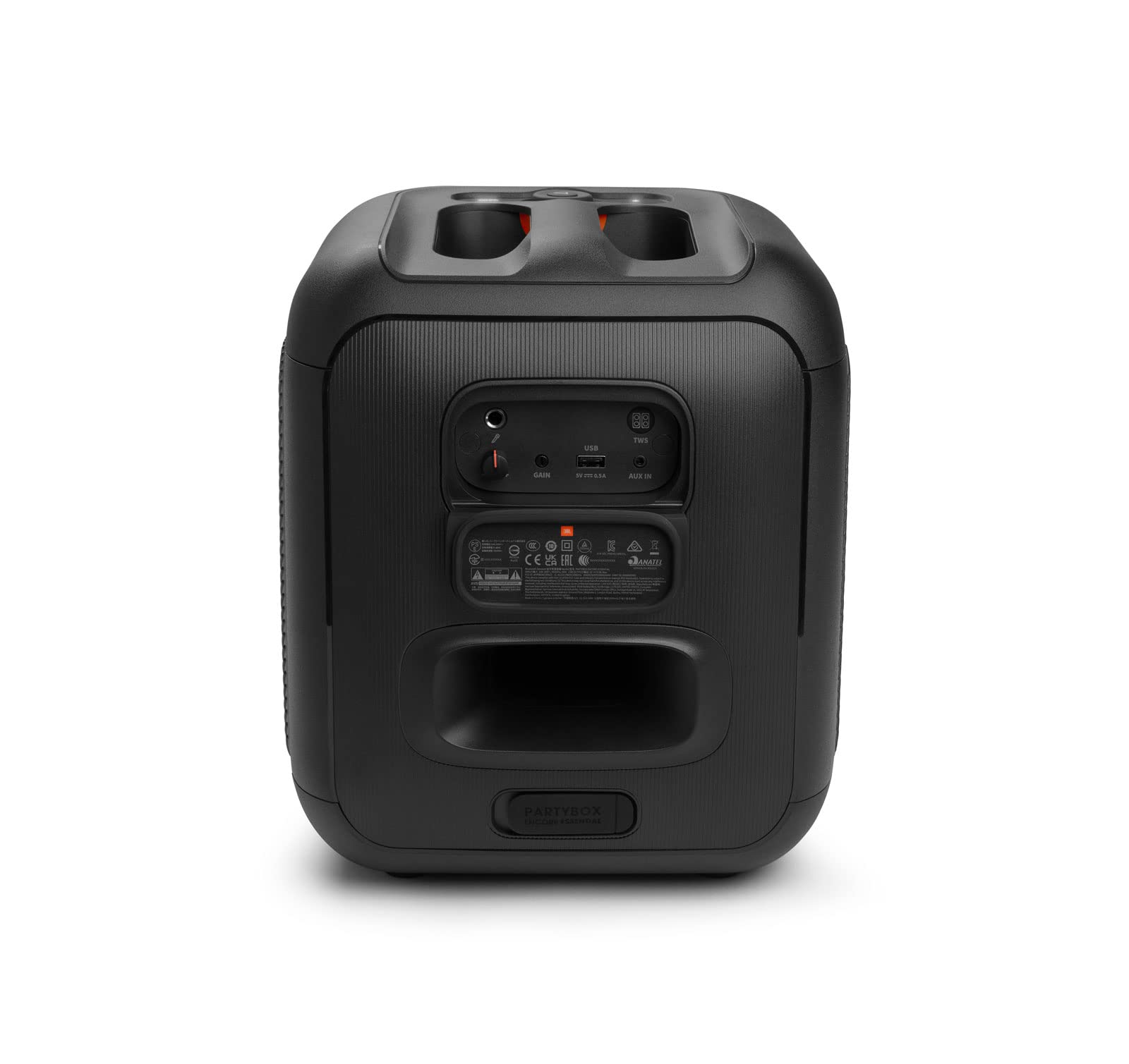 JBL PartyBox Encore Essential - Portable Bluetooth Party Speaker with Powerful Bass, Built-in Lights & Wired Mic (PBM100 Bundle) - Perfect for Karaoke Nights, Outdoor Parties & Home Entertainment