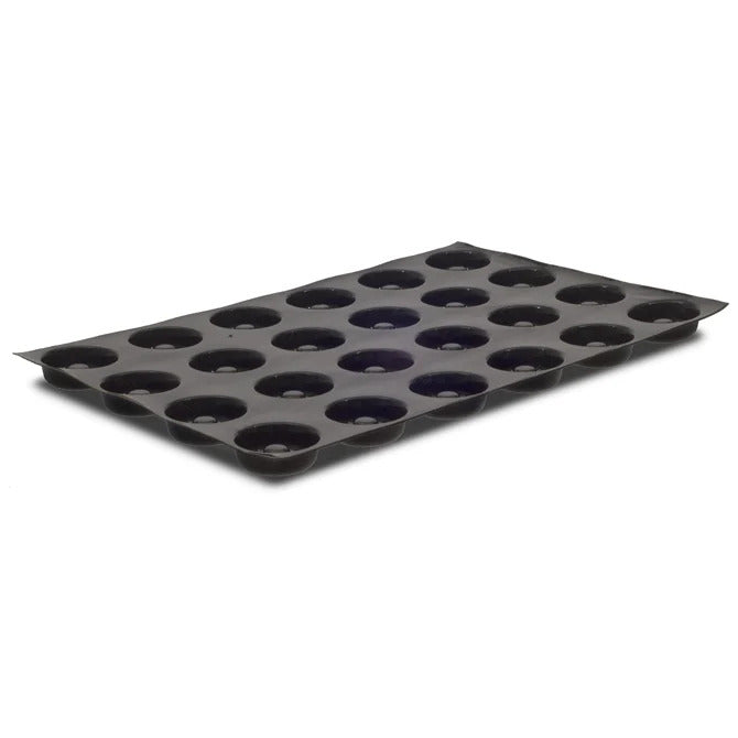 Flexipan Savarin 24 Forms Silicone Mold - Professional Non-Stick Baking Pan for Cakes, Desserts & Pastries - Perfect for Home Bakers & Chefs