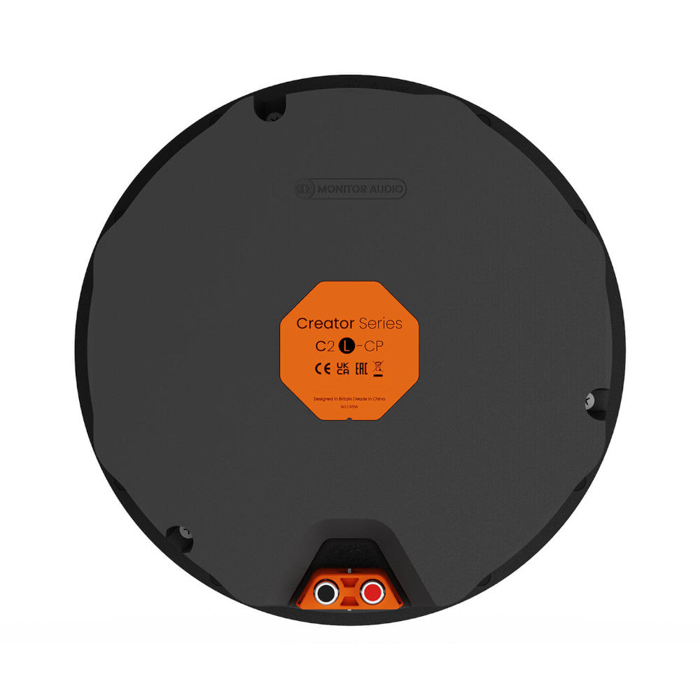 Monitor Audio Creator Series C2L CP In-Ceiling Speaker - High-Quality Home Theater & Background Music System for Living Room, Bedroom, or Office