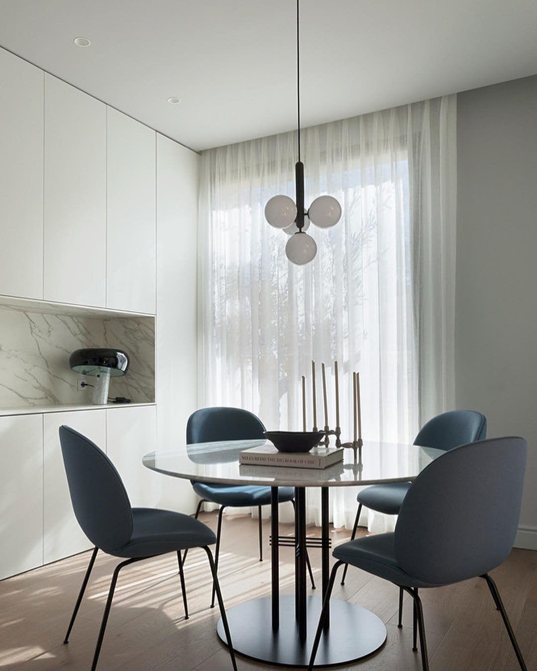 Elysian Glow Pendant Swag Light - Modern Adjustable Hanging Ceiling Fixture for Bedroom, Living Room & Dining Room Decor