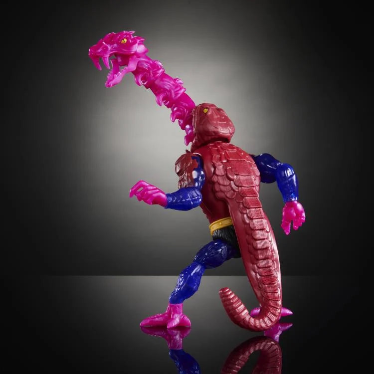 Masters of the Universe Origins Turtles of Grayskull Rattlor Action Figure - Vintage MOTU Collectible Toy for Display & Play