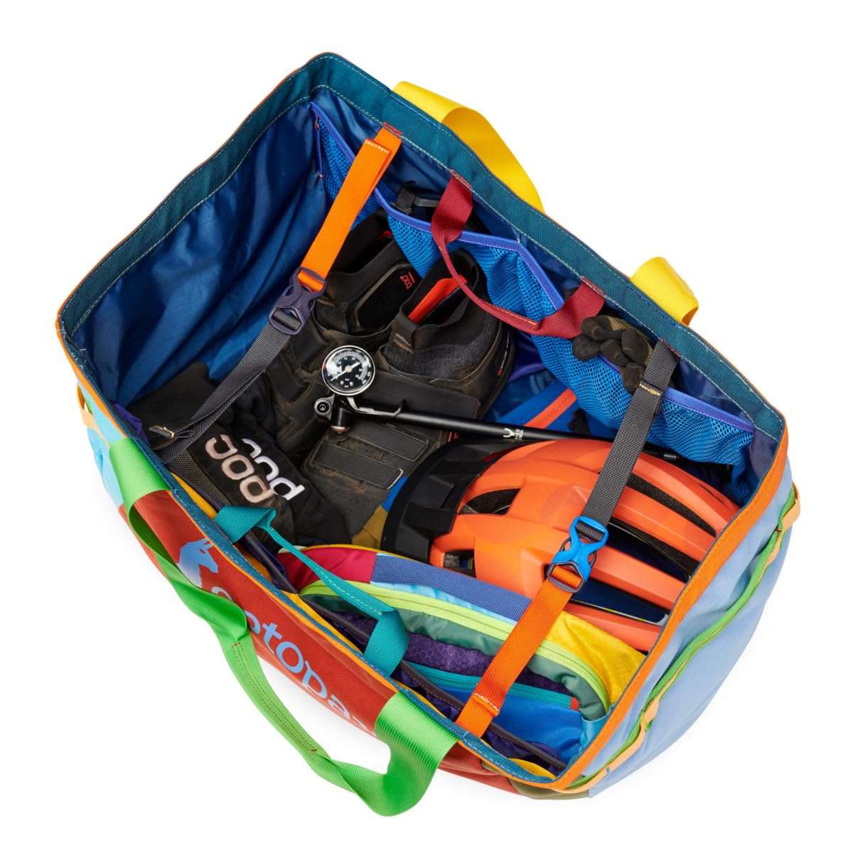 Cotopaxi Allpa 60L Travel Duffle Bag - Water-Resistant Gear Hauler Tote for Outdoor Adventures, Gym, and Weekend Getaways