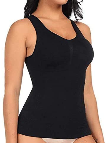 Best Cami Body Shaper for Women - Seamless Waist Trimmer Shapewear with Tummy Control - 3 Pack Slimming Undergarments - Perfect for Workouts, Office Wear & Special Occasions