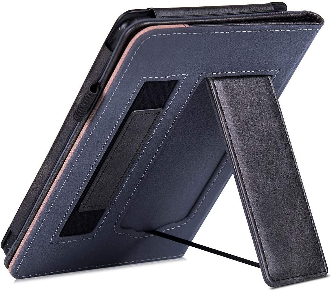 Premium Kindle Paperwhite Case (10th Gen & All Versions) - Smart Protective Cover with Hand Strap, Foldable Stand & Auto Sleep/Wake - Perfect for Reading, Travel & Commuting