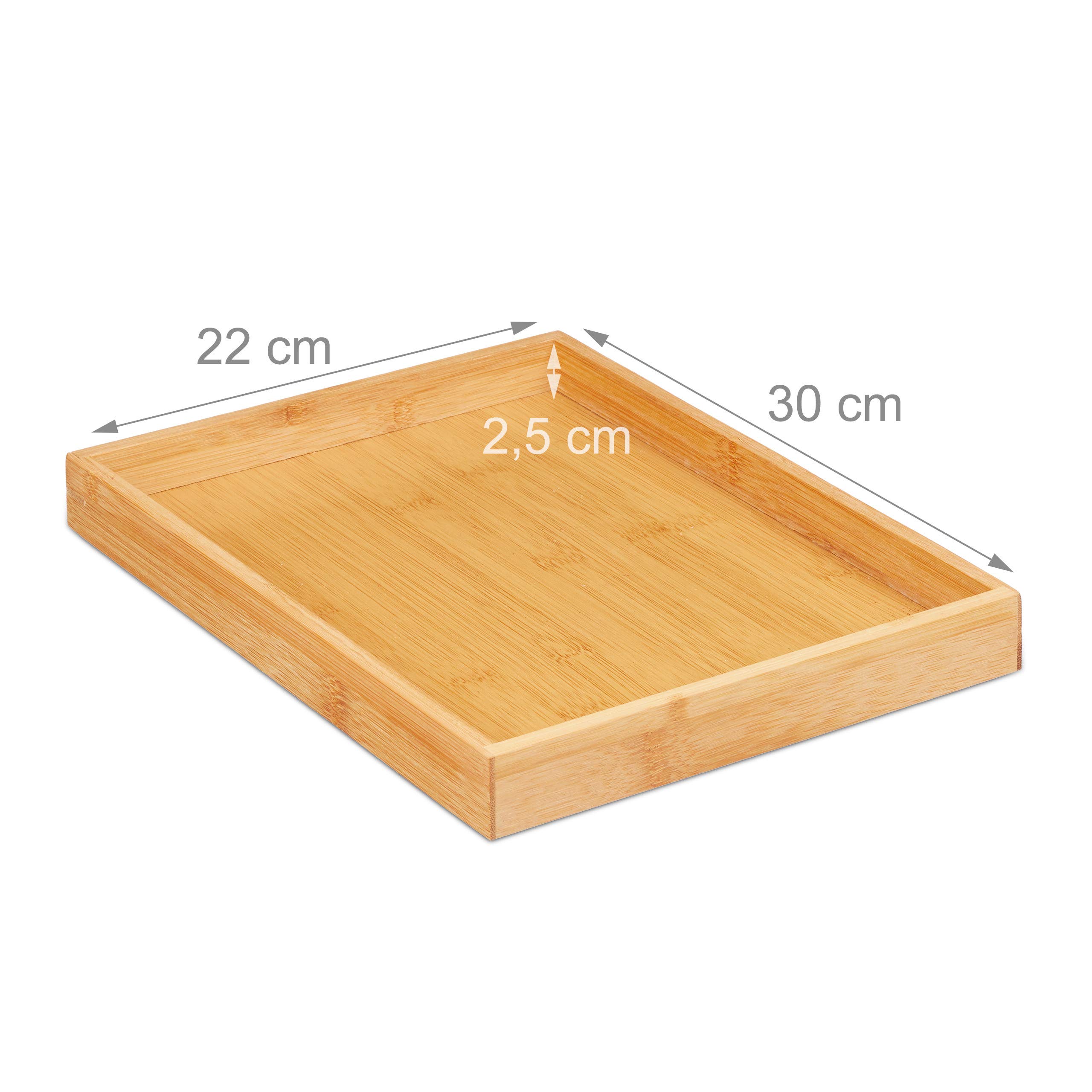 Relaxdays 10027486 Adjustable Bamboo Bread Slicer with Crumb Catcher - Perfect for Toast, Cake & Loaf Cutting - Natural Wood Cutting Board for Kitchen & Baking Enthusiasts