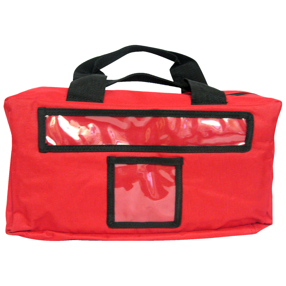 Large Red First Aid Bag - Emergency Medical Kit for Home, Car, Travel & Outdoor Adventures - First Aid Supplies for Injuries & Emergencies