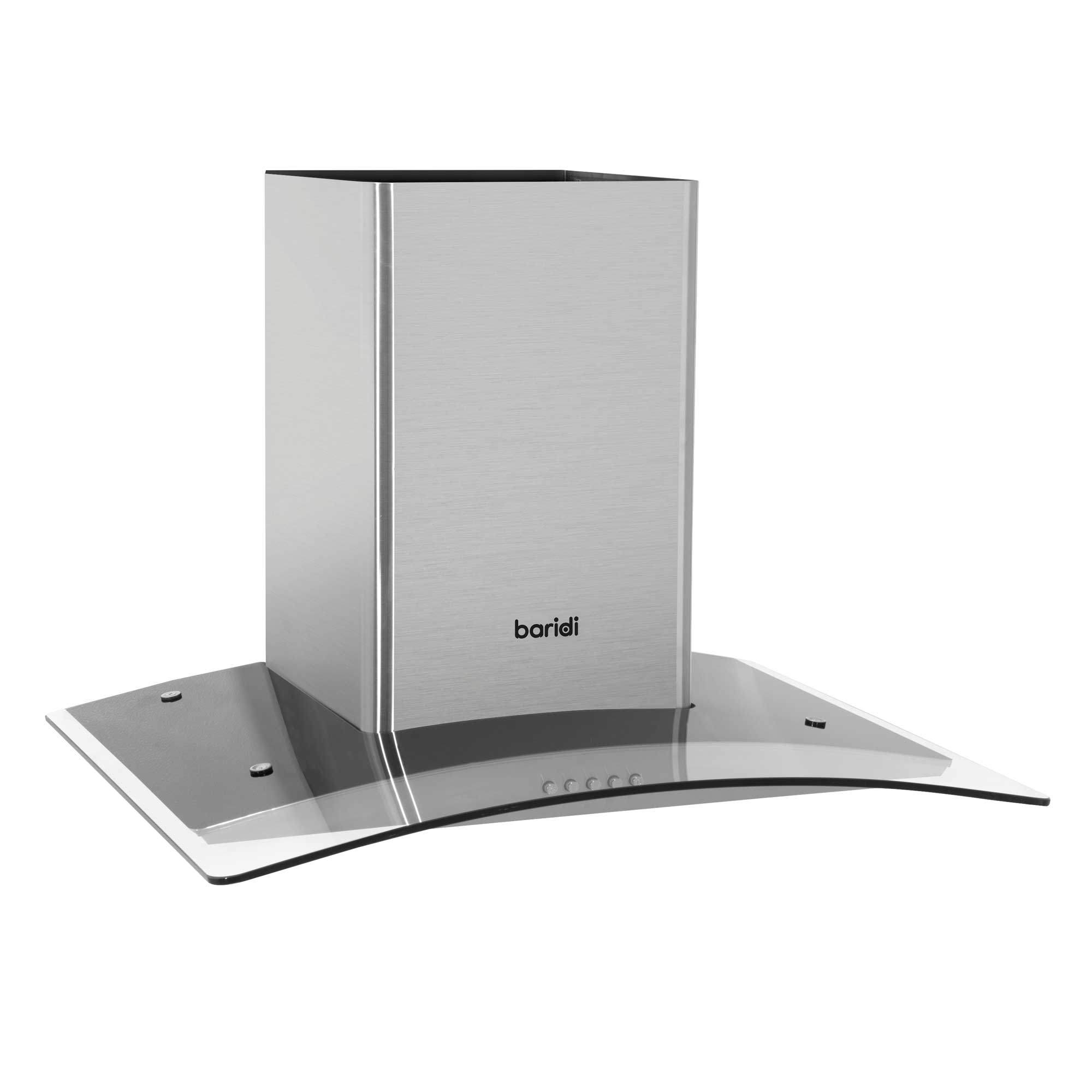 Baridi 4-Zone Ceramic Induction Cooktop with 5-Function Fan Assisted Oven & Curved Glass Range Hood Bundle DH187 - Perfect for Modern Kitchen Cooking & Baking