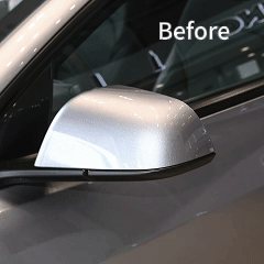 Carbon Fiber Side Mirror Covers for Tesla Model 3 & Highland - Performance Style Mirror Caps | Lightweight & Durable Exterior Upgrade for Enhanced Style & Aerodynamics