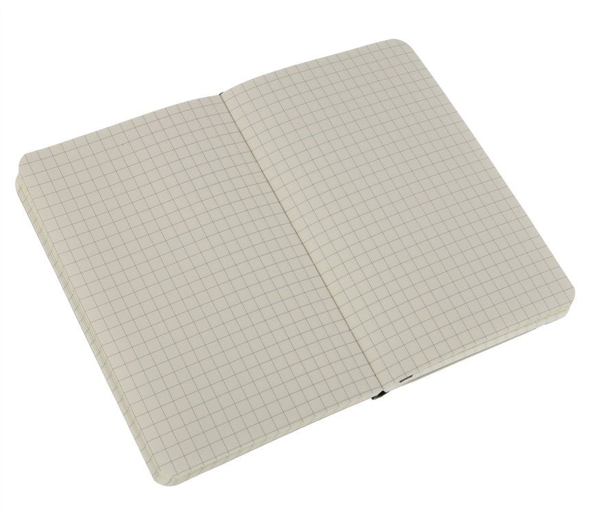 Moleskine Classic Hard Cover Squared Notebook - Black, Large (5
