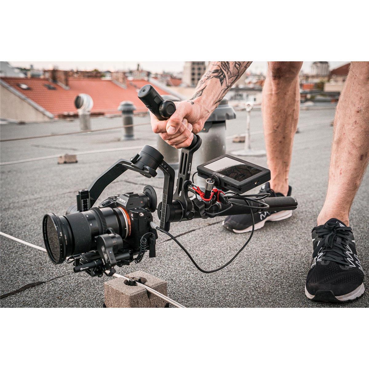 Feiyu AK4500 3-Axis Handheld Gimbal Stabilizer for DSLR & Mirrorless Cameras - Perfect for Vlogging, Filmmaking & Travel Videography