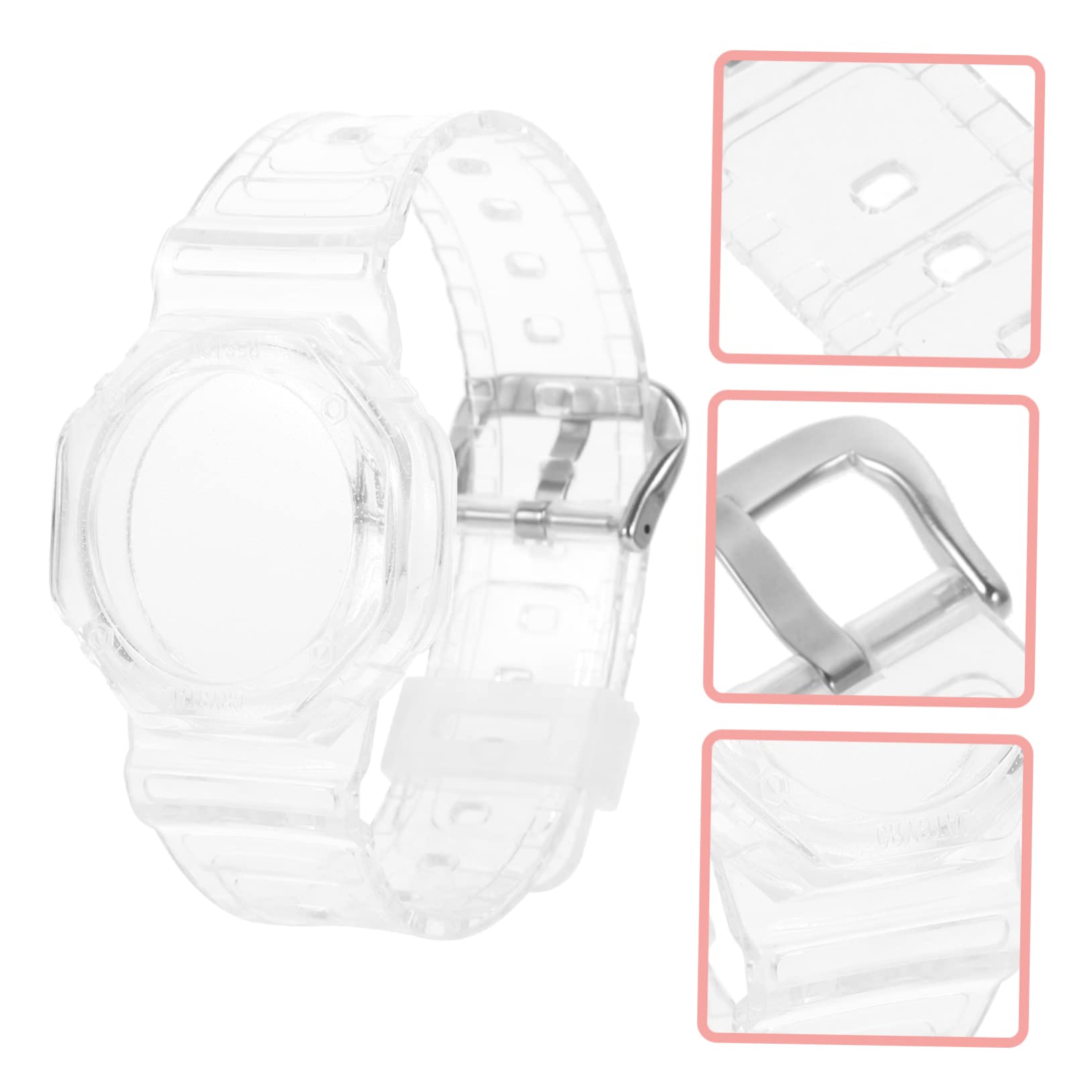 DOITOOL 5pcs Silicone Watch Band - Comfortable Strap for Boys & Girls - Perfect for Sports & Daily Wear