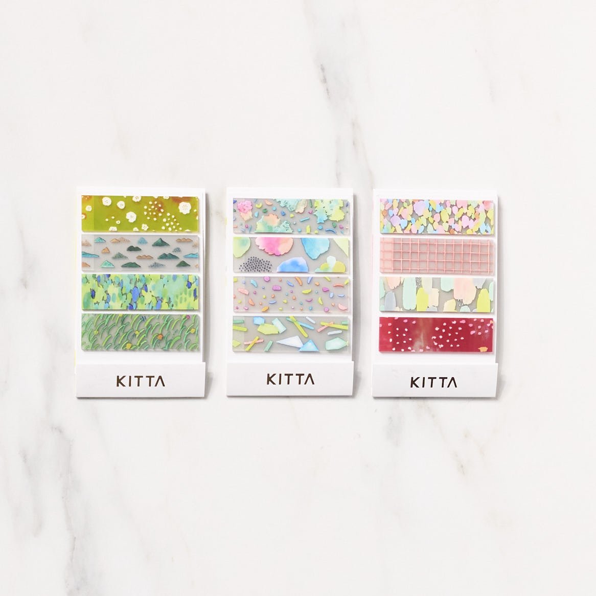 KITTA Clear Masking Tape Stickers by KING JIM - 36pcs Washi Tape Set for Scrapbooking, Journaling, DIY Crafts, and Office Organization - Perfect for Bullet Journals, Gift Wrapping, and Home Decor