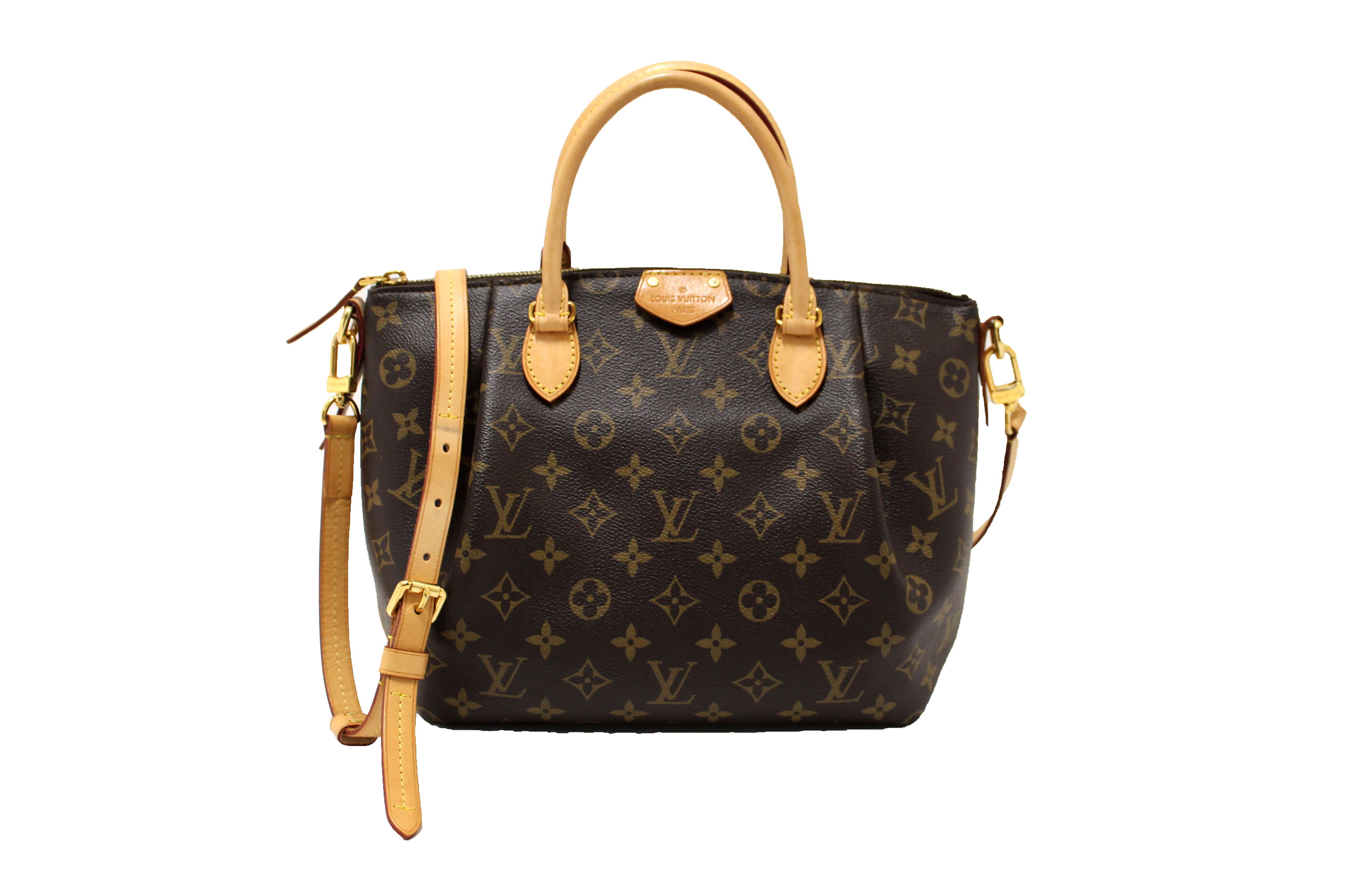 Authentic Louis Vuitton Classic Monogram Turenne PM Shoulder Bag for Women | Luxury Designer Handbag | Perfect for Work, Travel & Everyday Use