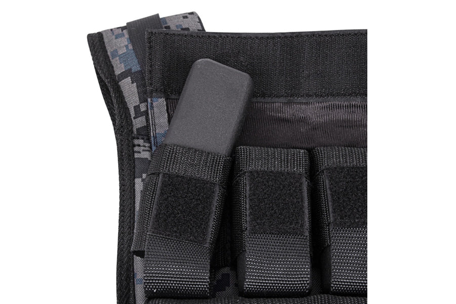 Warrior Weighted Vest for Men & Women - Adjustable 4-20lbs Weighted Training Vest for Running, Workouts, and Fitness - Perfect for CrossFit, Strength Training & Outdoor Exercise
