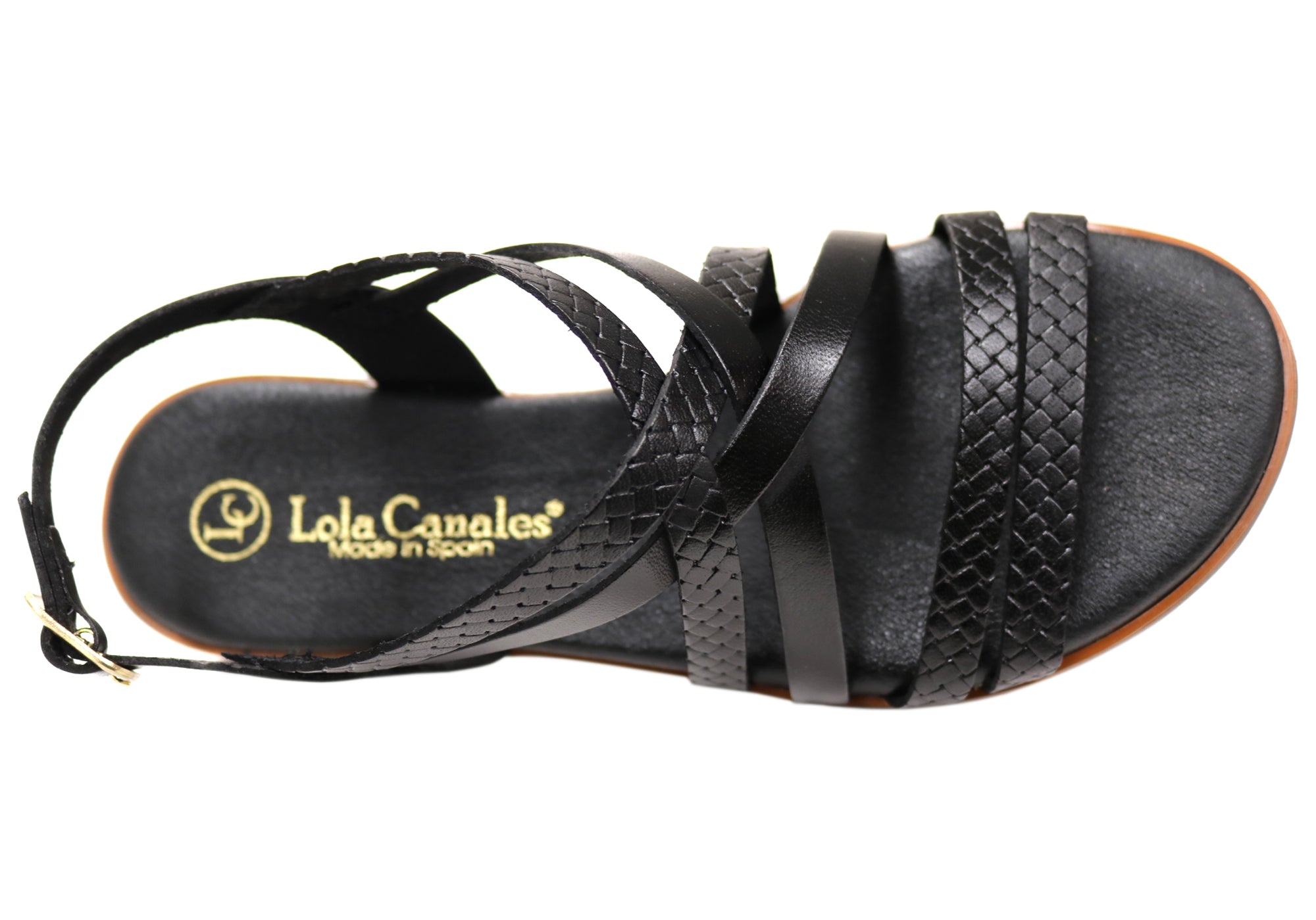 Lola Canales Amaze Women's Comfortable Leather Sandals - Handmade in Spain - Perfect for Summer, Beach & Casual Outings