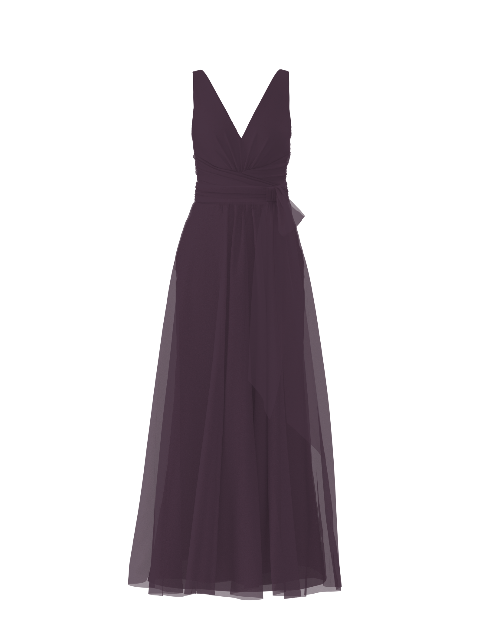 Justine Women's Plum Bodice & Skirt Set with Sash Belt - Elegant Vintage Style for Parties, Weddings, and Special Occasions