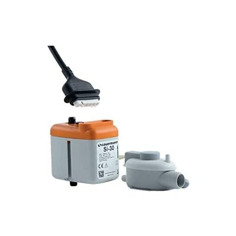 Sauermann AS06032 Condensate Pump - High-Efficiency HVAC Drain Pump for AC Units, Boilers & Dehumidifiers - Ideal for Home, Office & Commercial Use