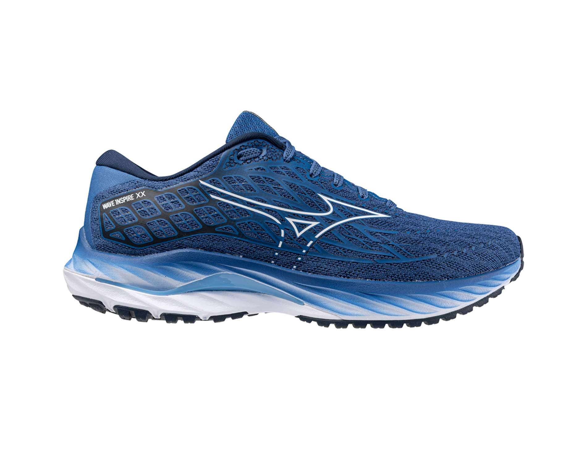 Mizuno Wave Inspire 20 Running Shoes for Men - Lightweight Stability & Cushioning for Road Running, Jogging, and Daily Training