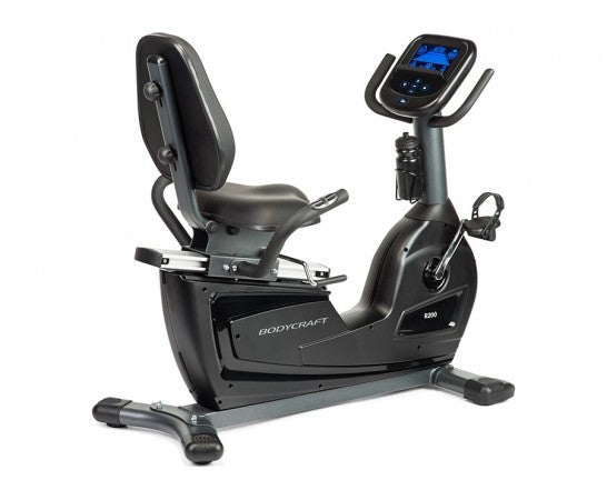 Bodycraft R200 Recumbent Exercise Bike for Home Gym - Low-Impact Cardio Workout for Seniors & Rehabilitation - Perfect for Small Spaces & Indoor Cycling Training