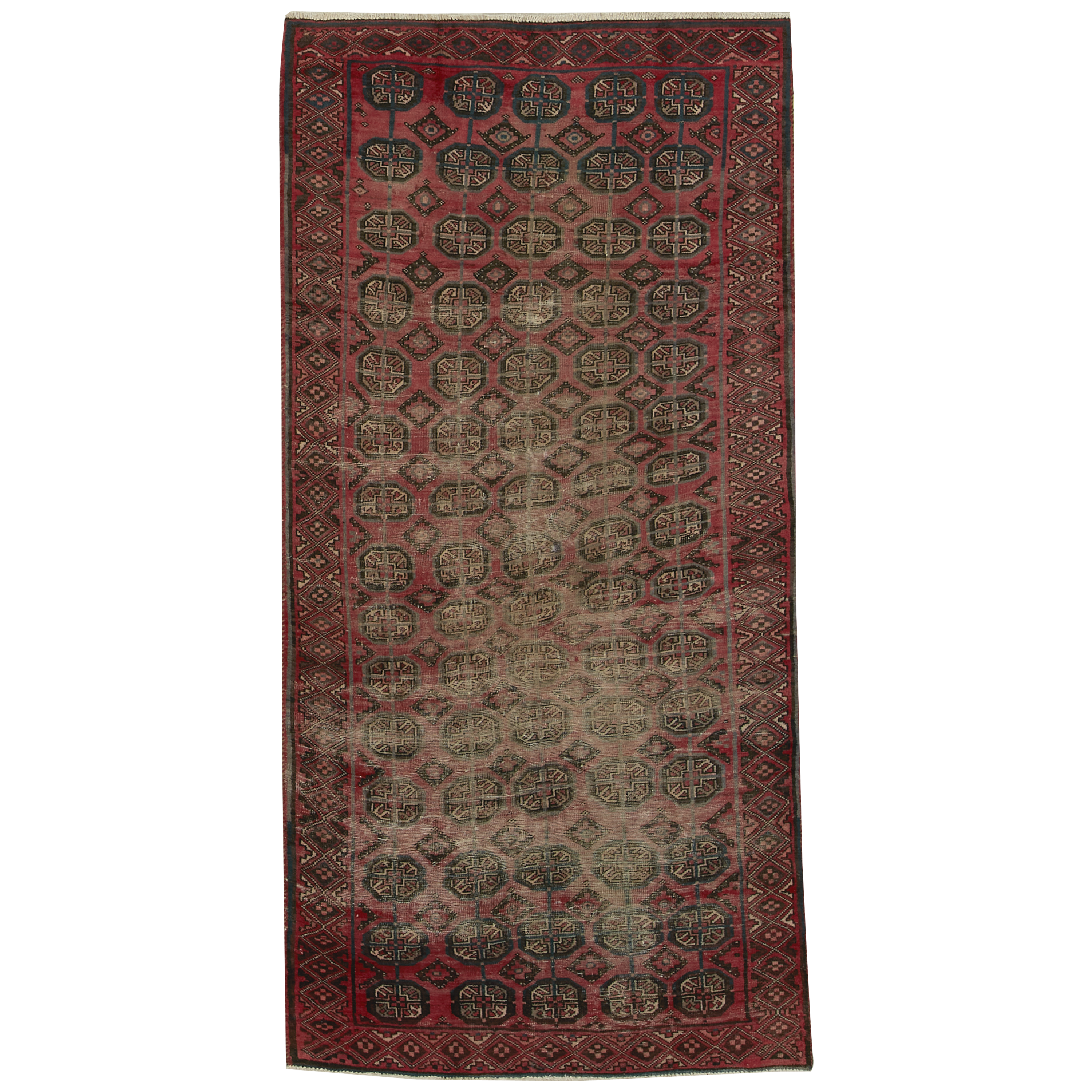 Vintage Balouch Rug Circa 1950 - Authentic Handmade Persian Carpet for Boho Home Decor & Living Room Accent