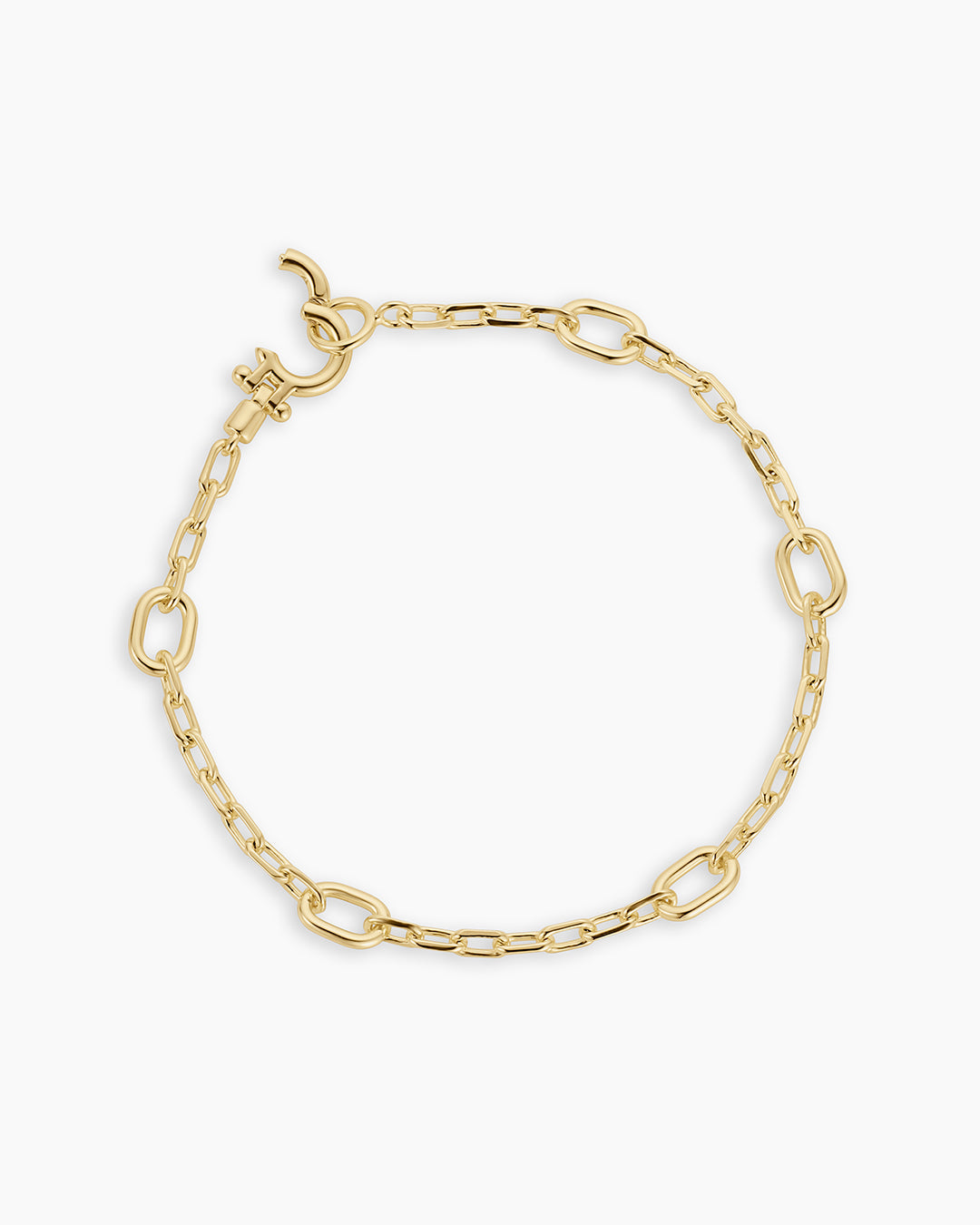 Parker Charm Link Bracelet for Women - Elegant Gold & Silver Layering Bracelets for Everyday Wear, Gift for Her, Birthday, Anniversary, Valentine's Day