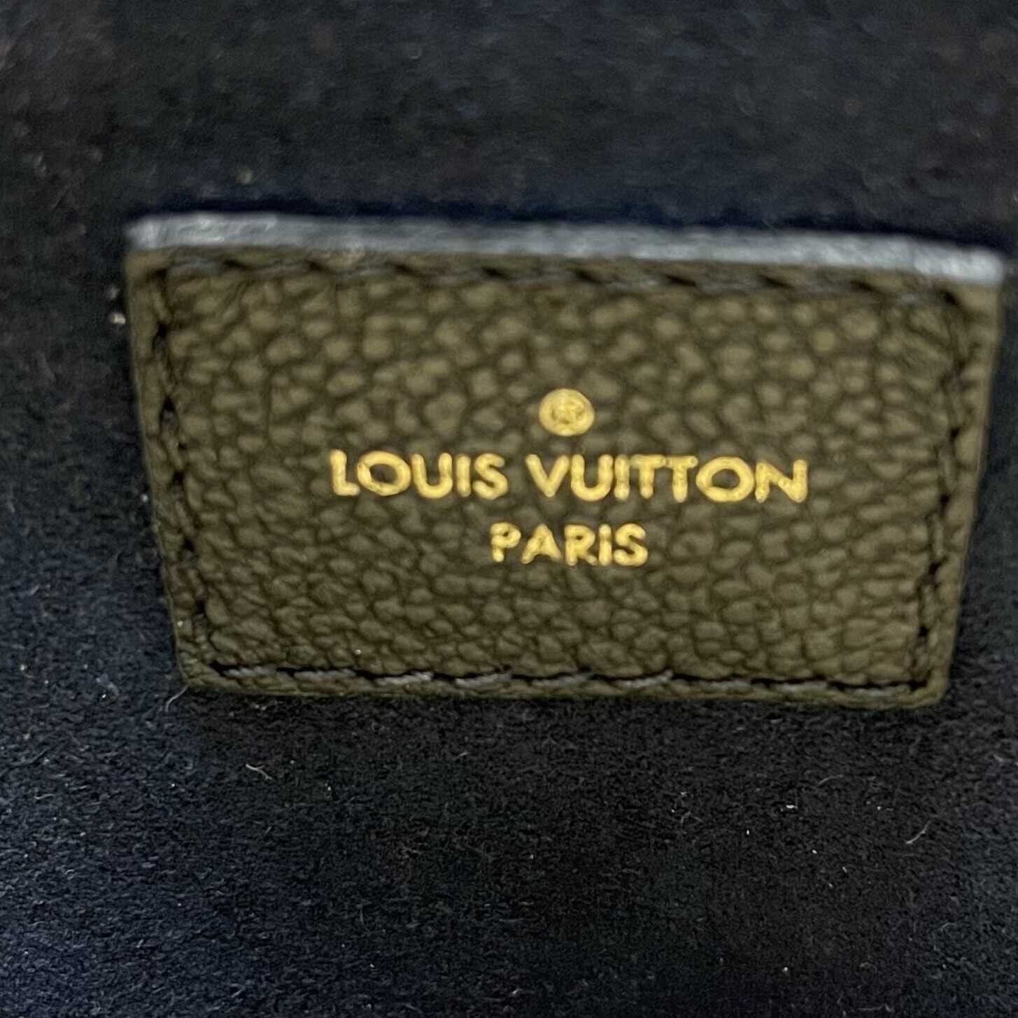 Louis Vuitton Neverfull MM Monogram Empreinte Black Leather Tote Bag - Stylish Designer Handbag for Women, Perfect for Work, Travel & Everyday Use