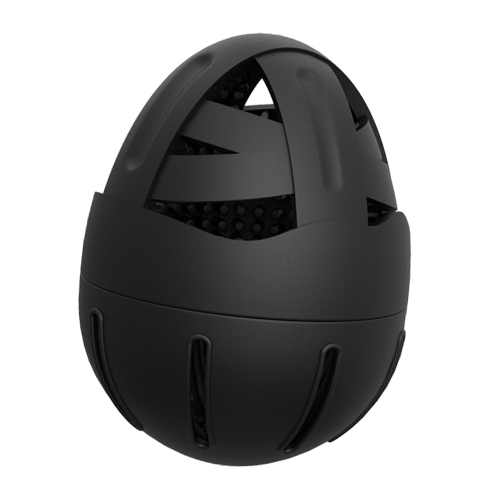 CALANDIS® Egg Scrubber - Soft Reusable Kitchen Gadget for Washing Eggs (7.3x5.5cm, Black) | Multipurpose Egg Cleaner | Perfect for Farm Fresh Eggs, Organic Produce & Meal Prep