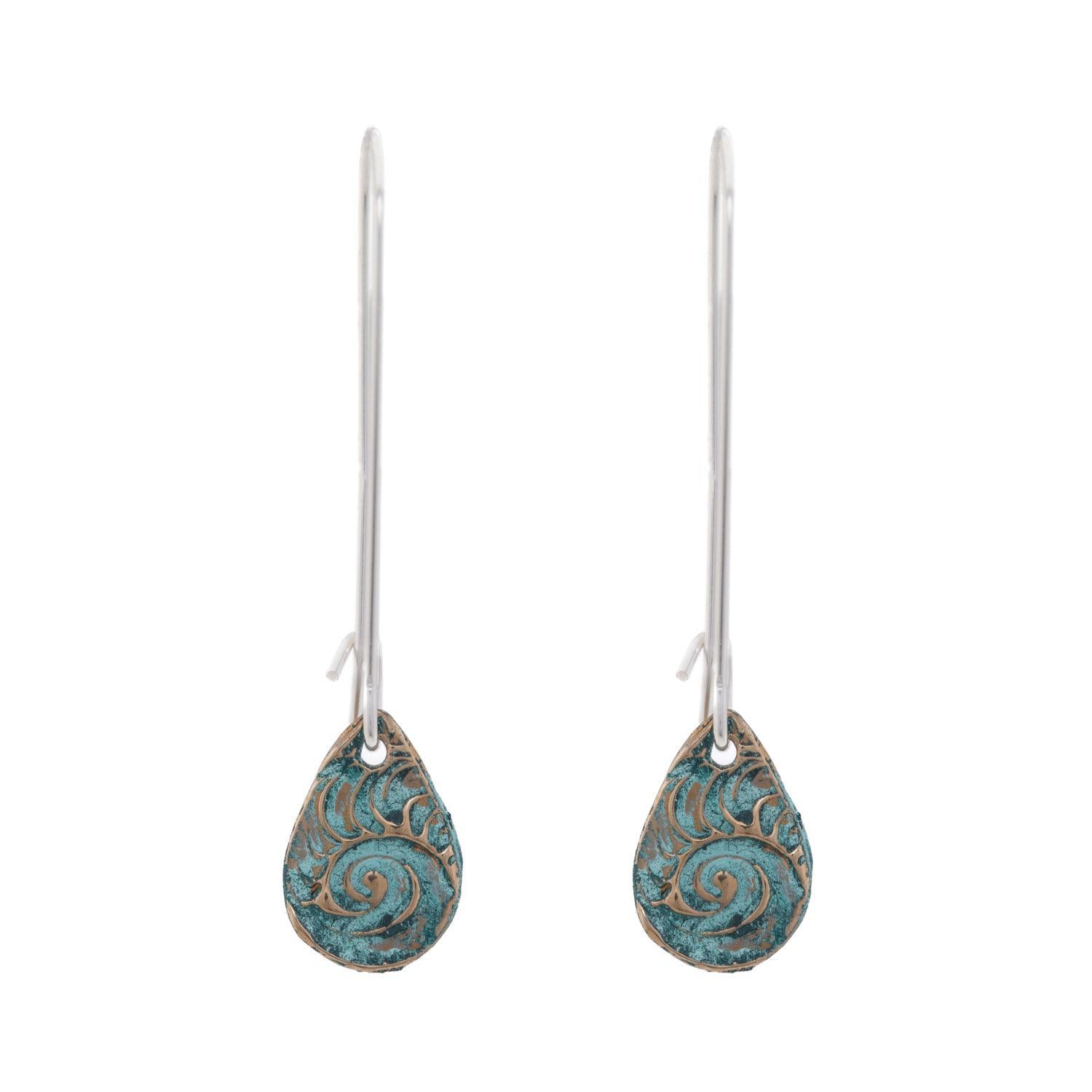 Elegant Feather Drop Earrings for Women - Lightweight Dangle Earrings for Party, Wedding & Everyday Wear