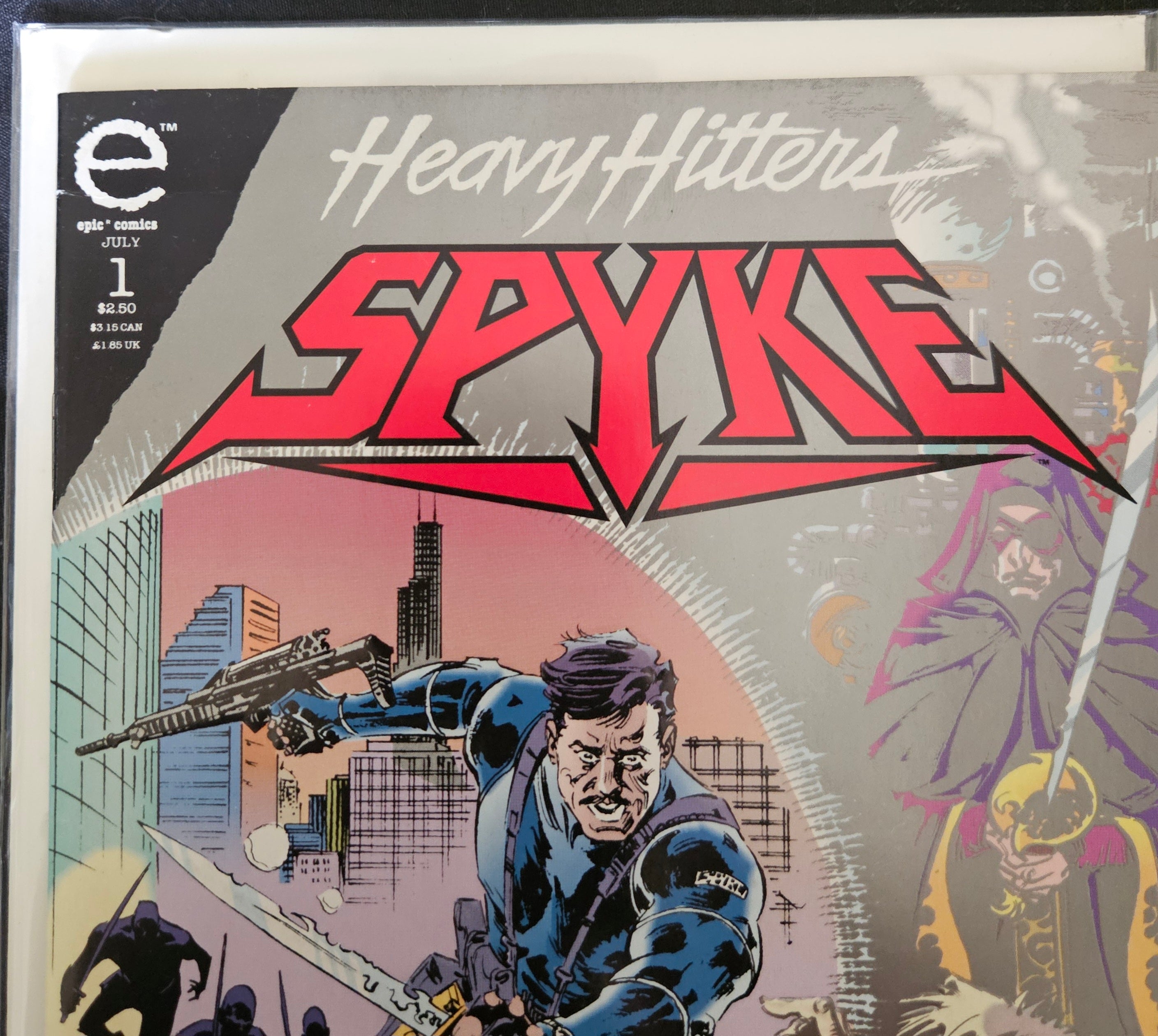 Epic Comics: Spyke #1 - Debut Issue | Marvel 1992 | Collectible Comic Book for Fans & Investors | Perfect for Display, Gifts & Comic Collections