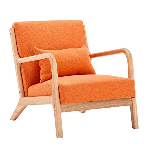 Single Person Chaise Lounge Sofa - Modern Guest Chair for Living Room, Bedroom & Patio - Comfortable One-Person Furniture Piece for Relaxing & Lounging
