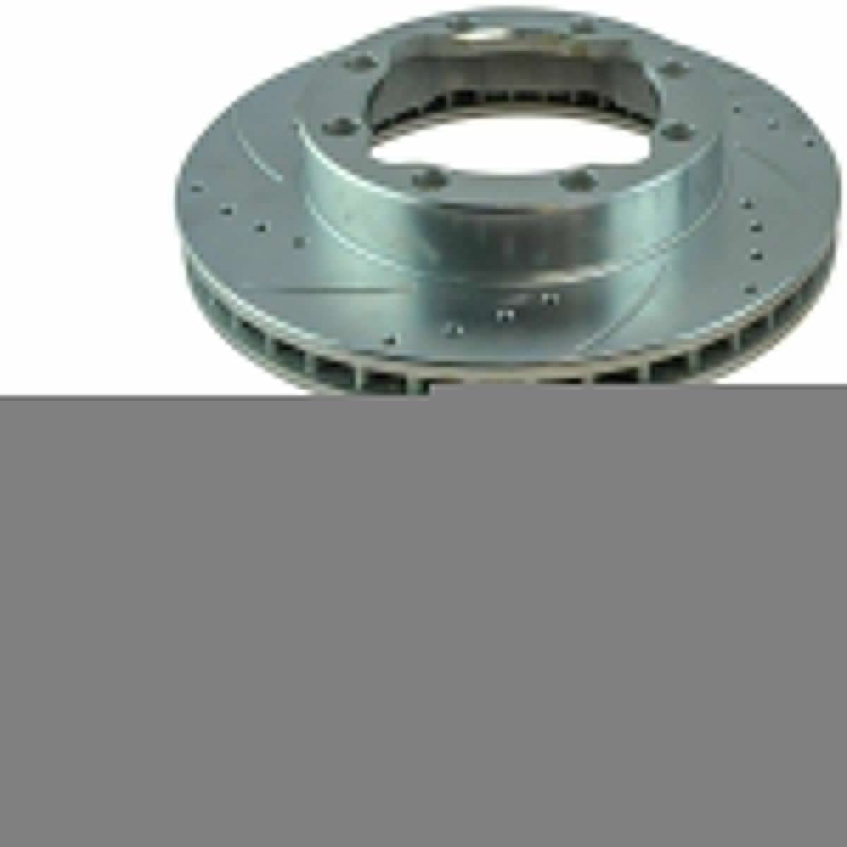 High-Performance Drilled & Slotted Brake Rotors with Metallic Pads - Compatible with Chevy & GMC Front Wheel Drive - Perfect for Racing, Towing & Daily Driving