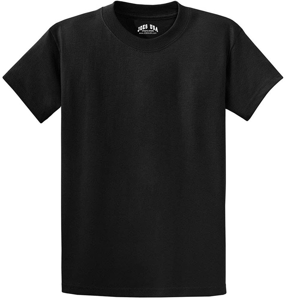 Premium Men's Heavyweight 6.1-Ounce 100% Cotton T-Shirt - Regular, Big & Tall Sizes - Comfortable Casual Wear for Everyday, Gym & Outdoor Activities