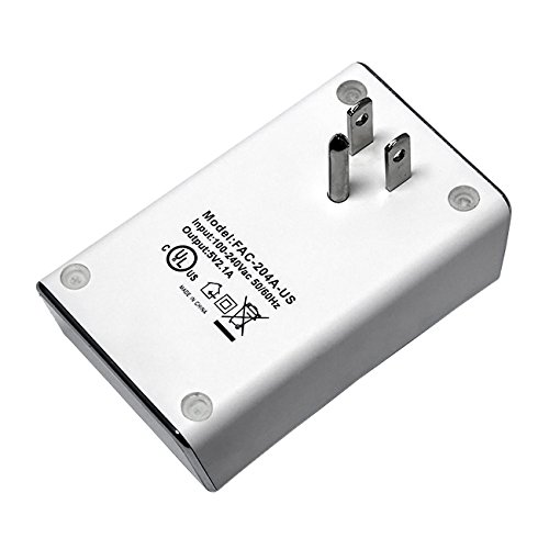 MaximalPower 2-Port USB Wall Charger - Fast Charging Adapter for iPhone 4/5/5S & All USB Devices | Compact Home & Travel Charging Solution | Perfect for Bedroom, Office & On-the-Go Use