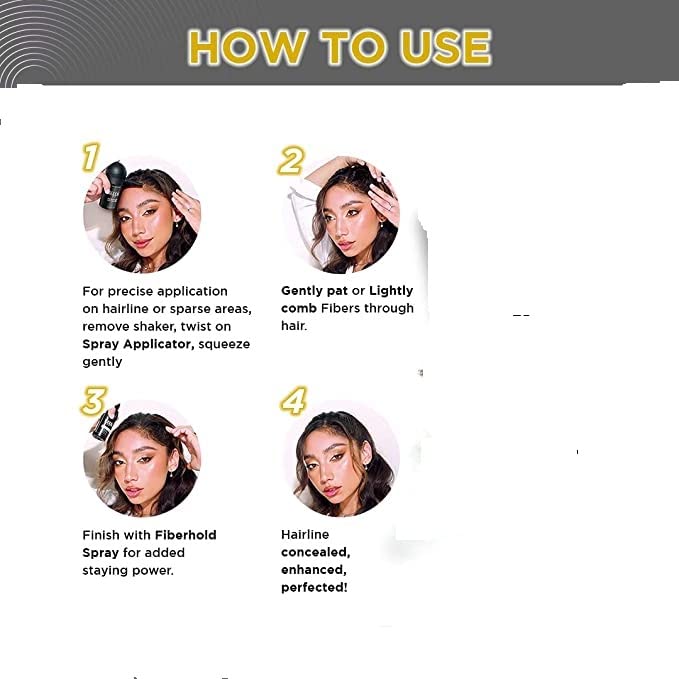 Stylazo Hair Building Fibers for Thicker Looking Hair - 25g Refill Pack (Black) | Instant Hair Volume Solution for Men & Women | Perfect for Daily Use, Special Occasions & Hair Loss Concealment