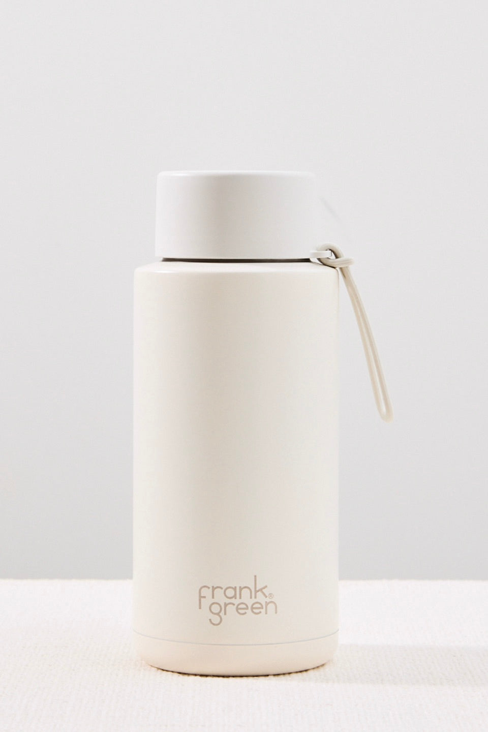 Eco-Friendly Ceramic Reusable Water Bottle with Cloud Design - 1 Liter Capacity - Perfect for Home, Office & Outdoor Activities