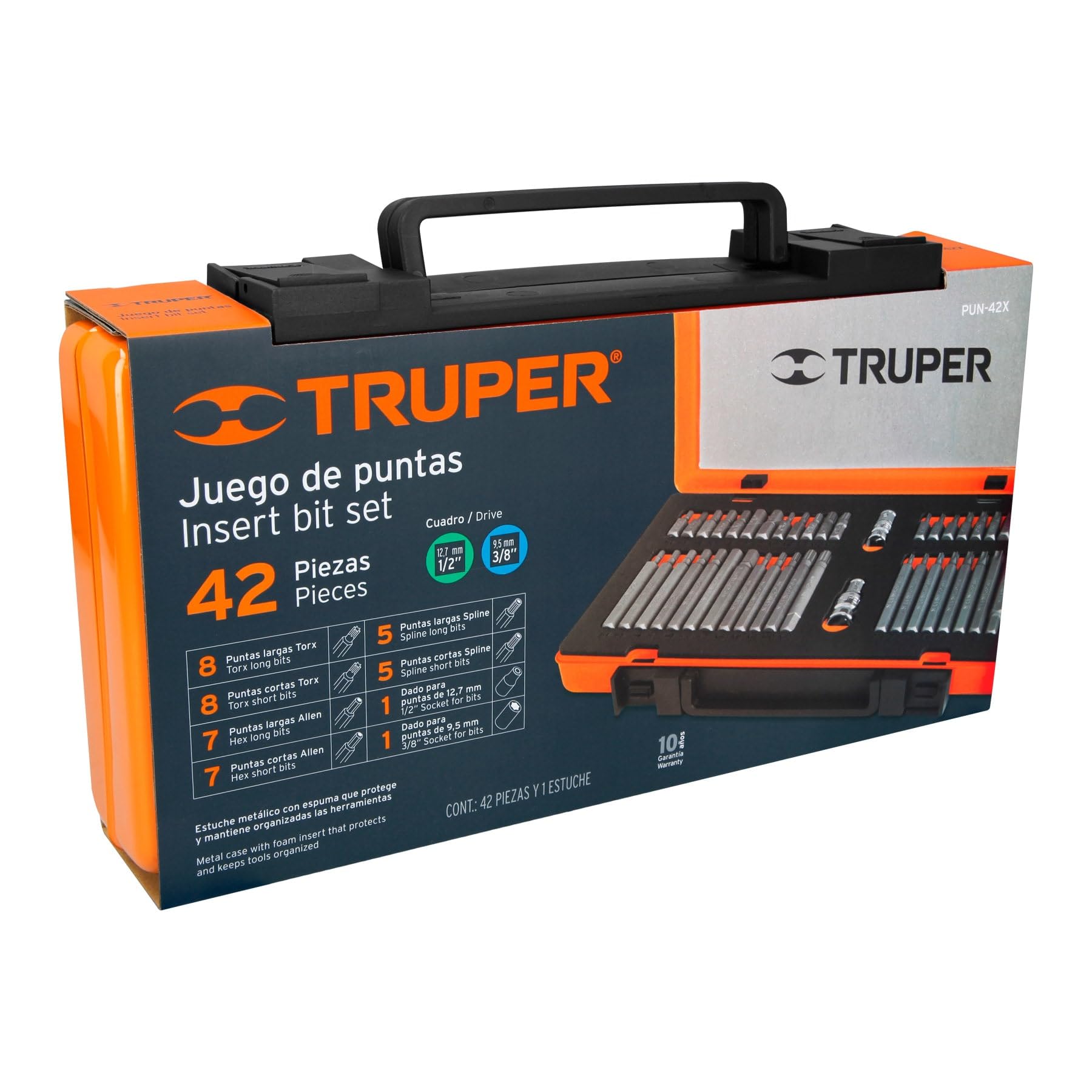 42-Piece Premium Bit Set - High-Quality Screwdriver Bits for DIY, Home Repair & Professional Use - Compatible with Drills & Drivers - Perfect for Woodworking, Furniture Assembly & Automotive Projects