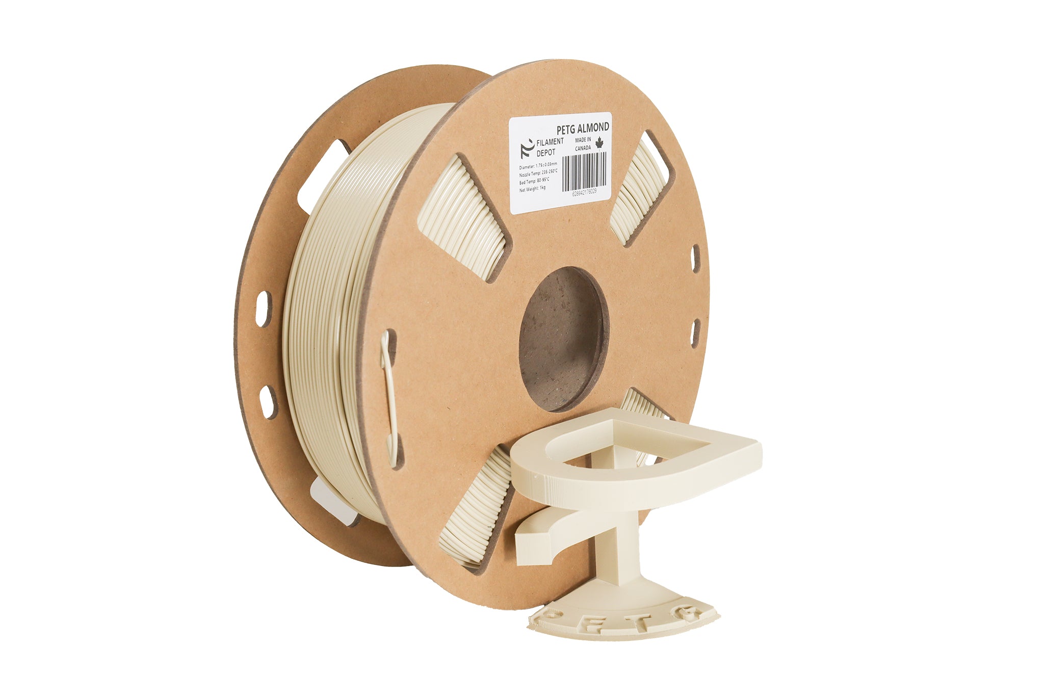 Premium PETG Filament 1.75mm 1kg Spool - High Strength, Low Warping 3D Printer Filament for Smooth Prints - Ideal for Functional Parts, Prototypes & DIY Projects