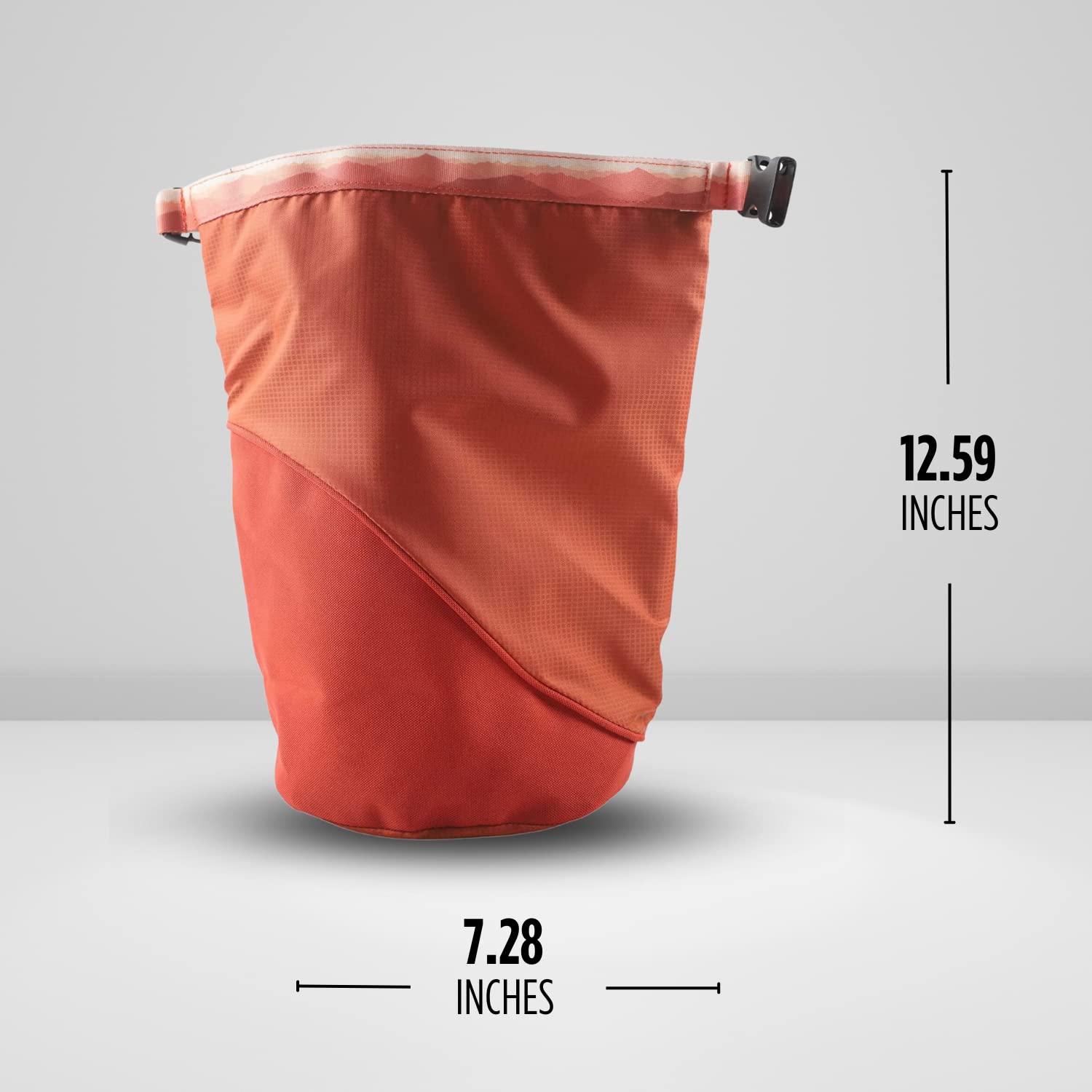 Portable Dog Food Storage Bag - 20 Cups Kibble Carrier for Travel, Hiking & Camping - Leak-Proof Pet Travel Accessories (Orange) - Perfect for Road Trips, Outdoor Adventures & Daily Walks