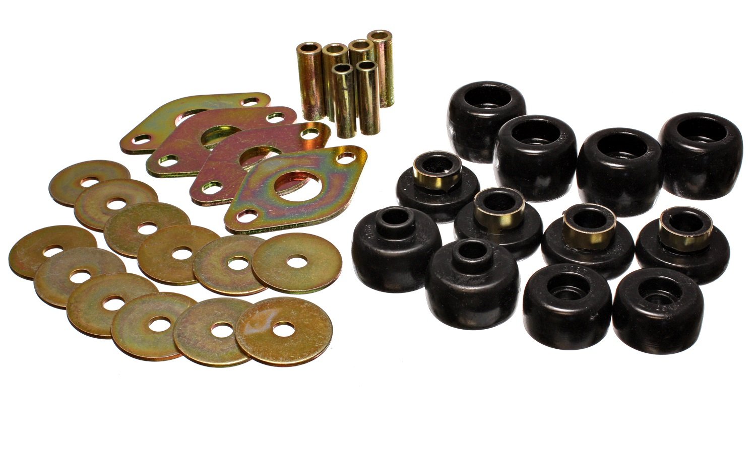 Energy Suspension Body Mount Set - 8.4105G - High Performance Polyurethane Bushings for Smooth Ride & Noise Reduction - Perfect for Off-Roading, Daily Driving & Vehicle Restoration Projects