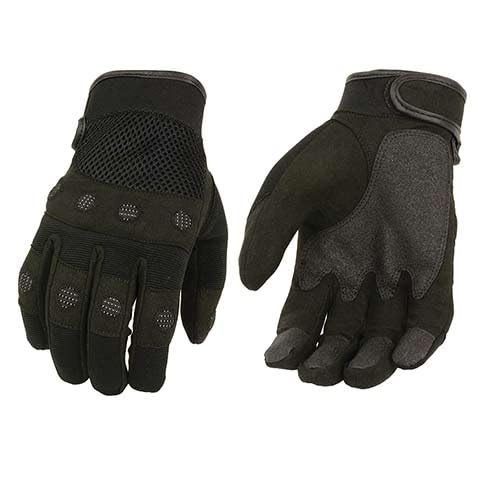 Shaf International Men's Breathable Mesh Gloves for Work, Sports & Outdoor Activities - Lightweight & Durable Hand Protection for Cycling, Gardening, Construction and DIY Projects