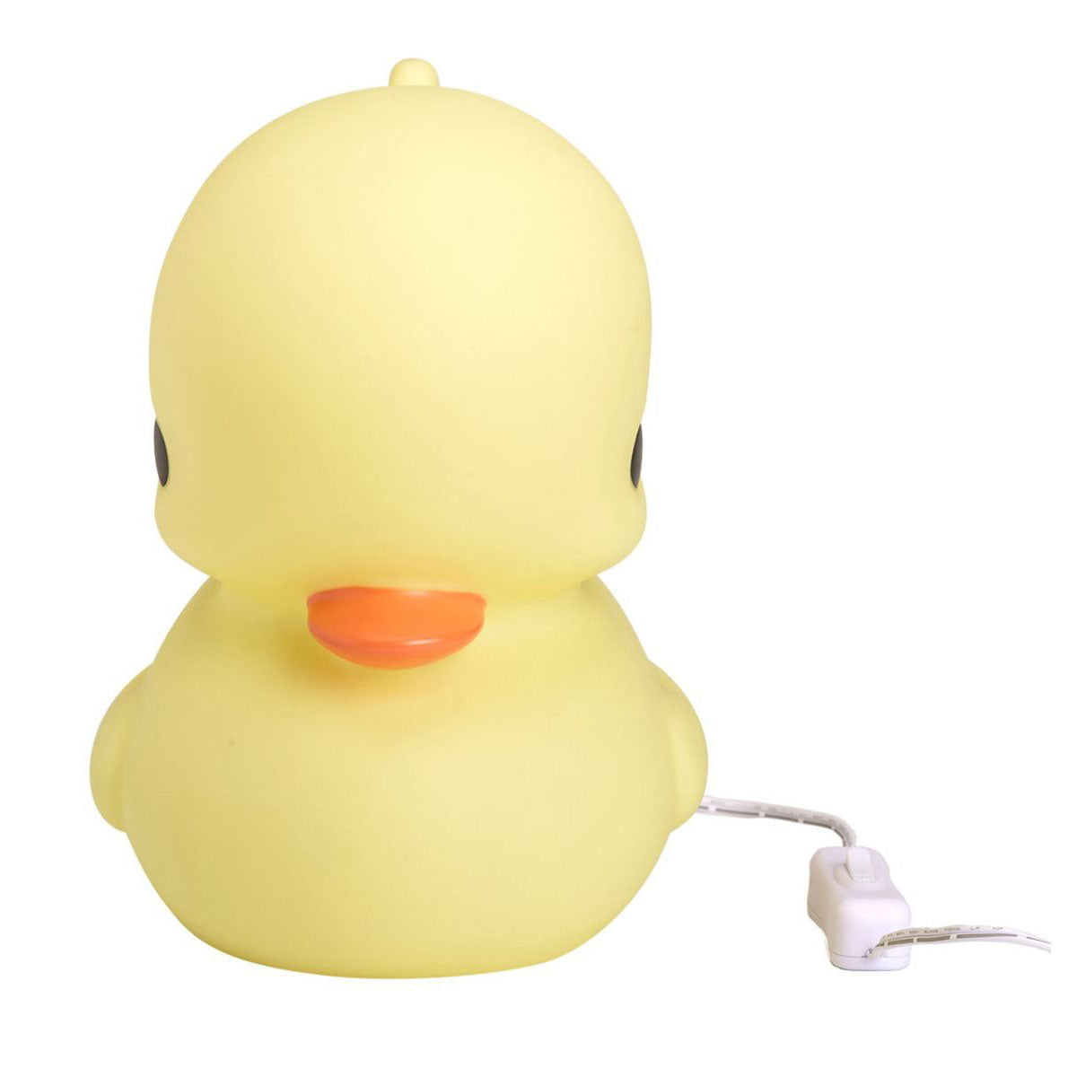A Little Lovely Company Duck-Shaped Table Lamp - Cute Night Light for Kids Room, Nursery Decor & Bedside Reading Light