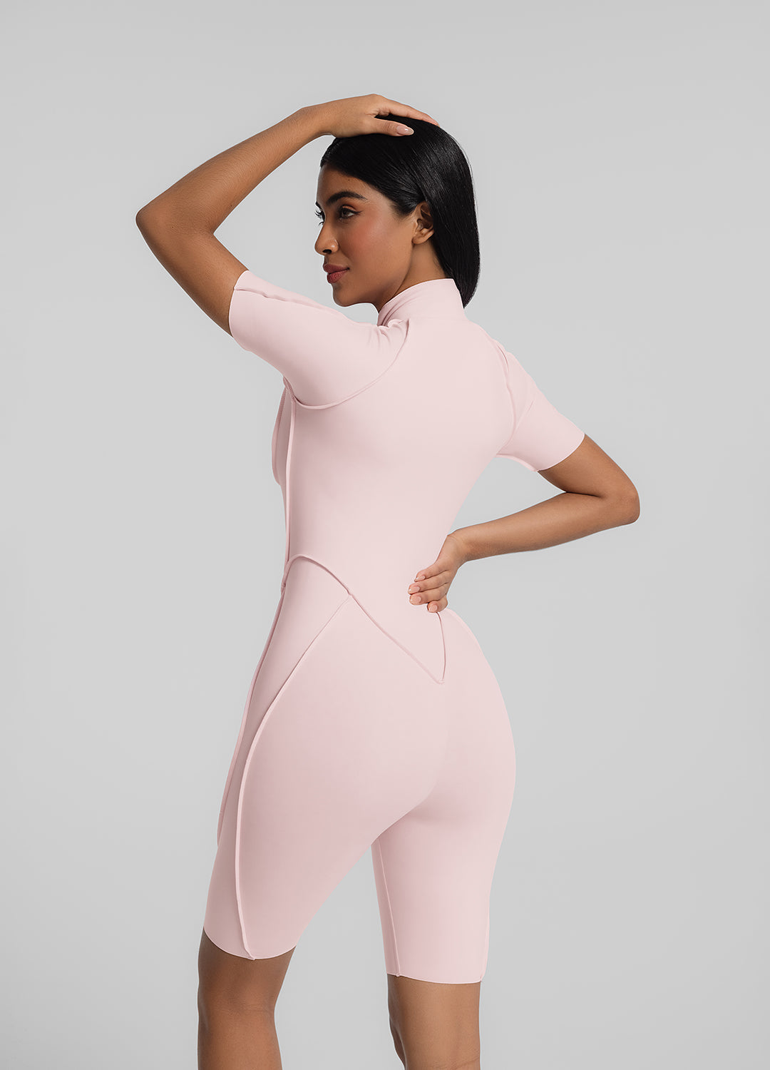 Closed Back Shorts Catsuit - Women's Sexy Bodysuit for Dance & Cosplay | Perfect for Halloween, Parties & Lingerie