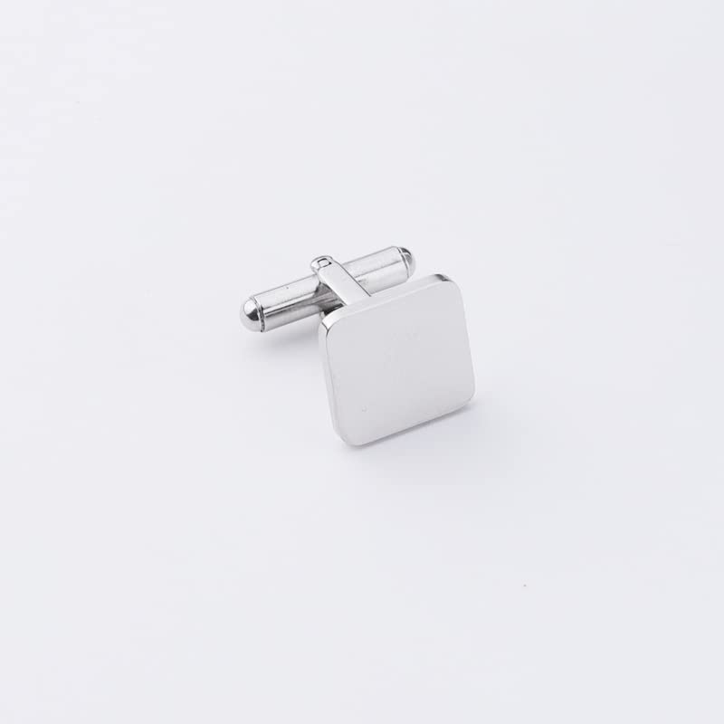 Stainless Steel Clip Cufflinks for Men - Gold & Silver Tie Accessories | Perfect Wedding, Groomsmen, Father of the Bride & Husband Gift | Formal Events, Business Meetings & Special Occasions