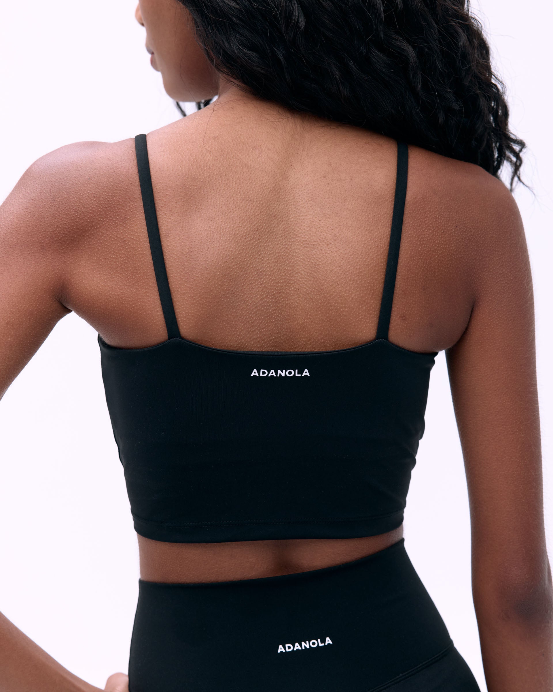 Ultimate Tank Bra for Women - Comfortable Black Sports Bra for Yoga, Running & Gym Workouts