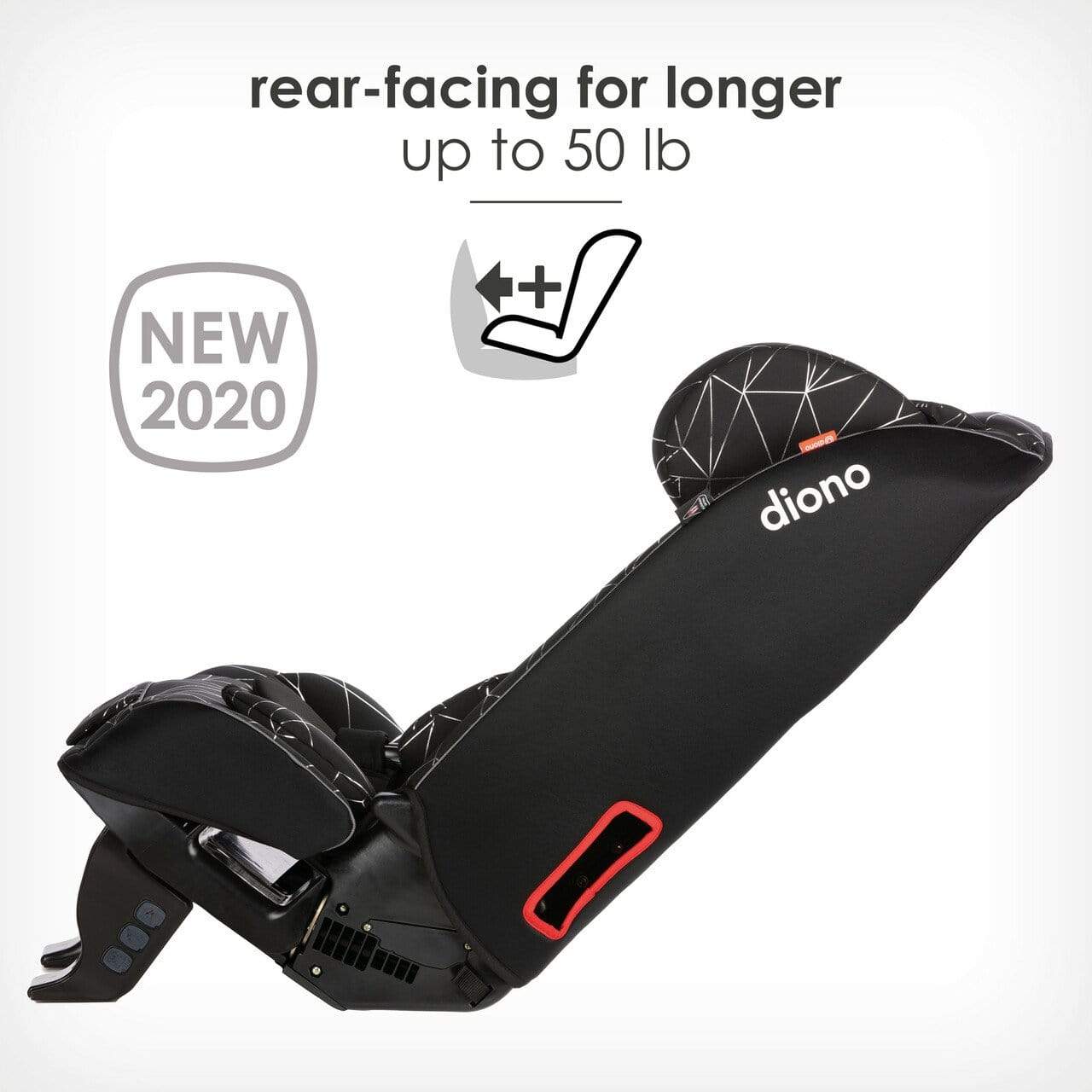 Diono Radian 3 RXT All-in-One Convertible Car Seat for Toddlers & Kids - Safe & Comfortable for Extended Rear-Facing & Forward-Facing Use - Perfect for Travel, Daily Commutes & Family Road Trips