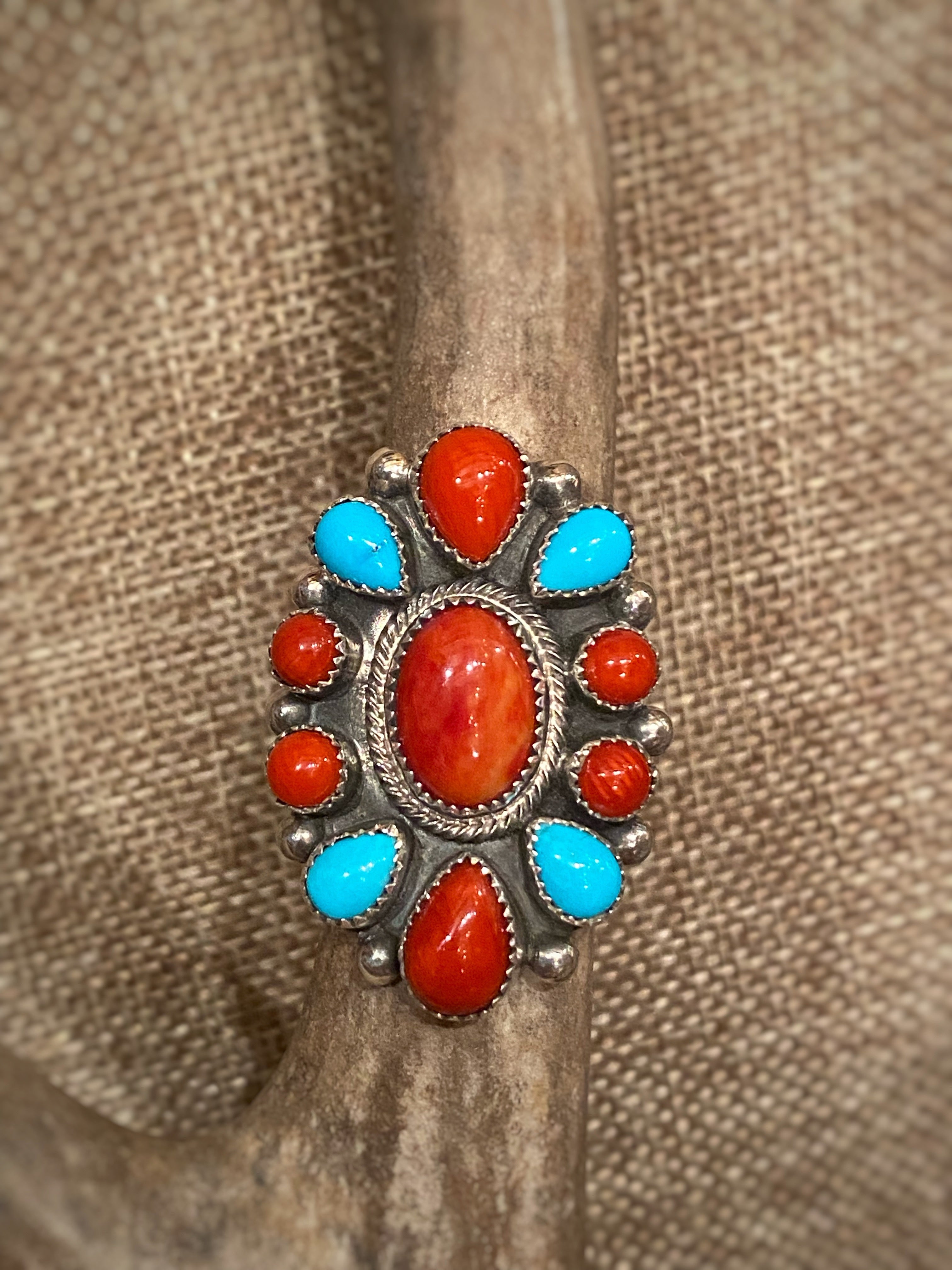 Elegant Multi Stone Ring #59 - Dainty Stackable Jewelry for Women, Perfect for Everyday Wear, Parties & Gifts