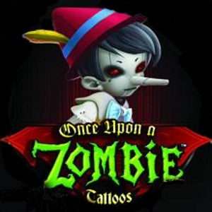 Once Upon a Zombie Temporary Tattoos - Horror & Halloween Fake Tattoos for Costumes, Parties & Cosplay - Scary Zombie Tattoo Stickers for Adults & Teens