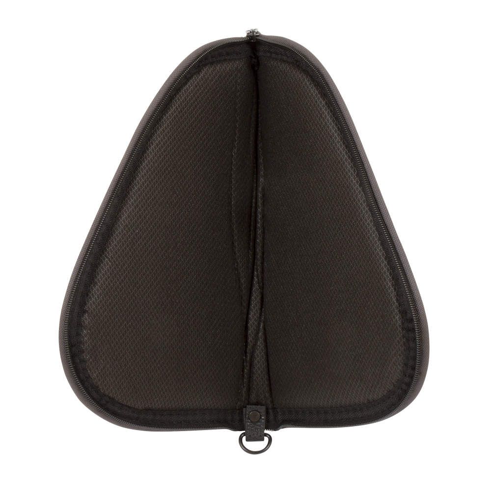 Allen 444 11 Deluxe Handgun Case - Black/Gray - Heavy Duty Pistol Storage for Range, Travel & Home Security - Fits Most 11