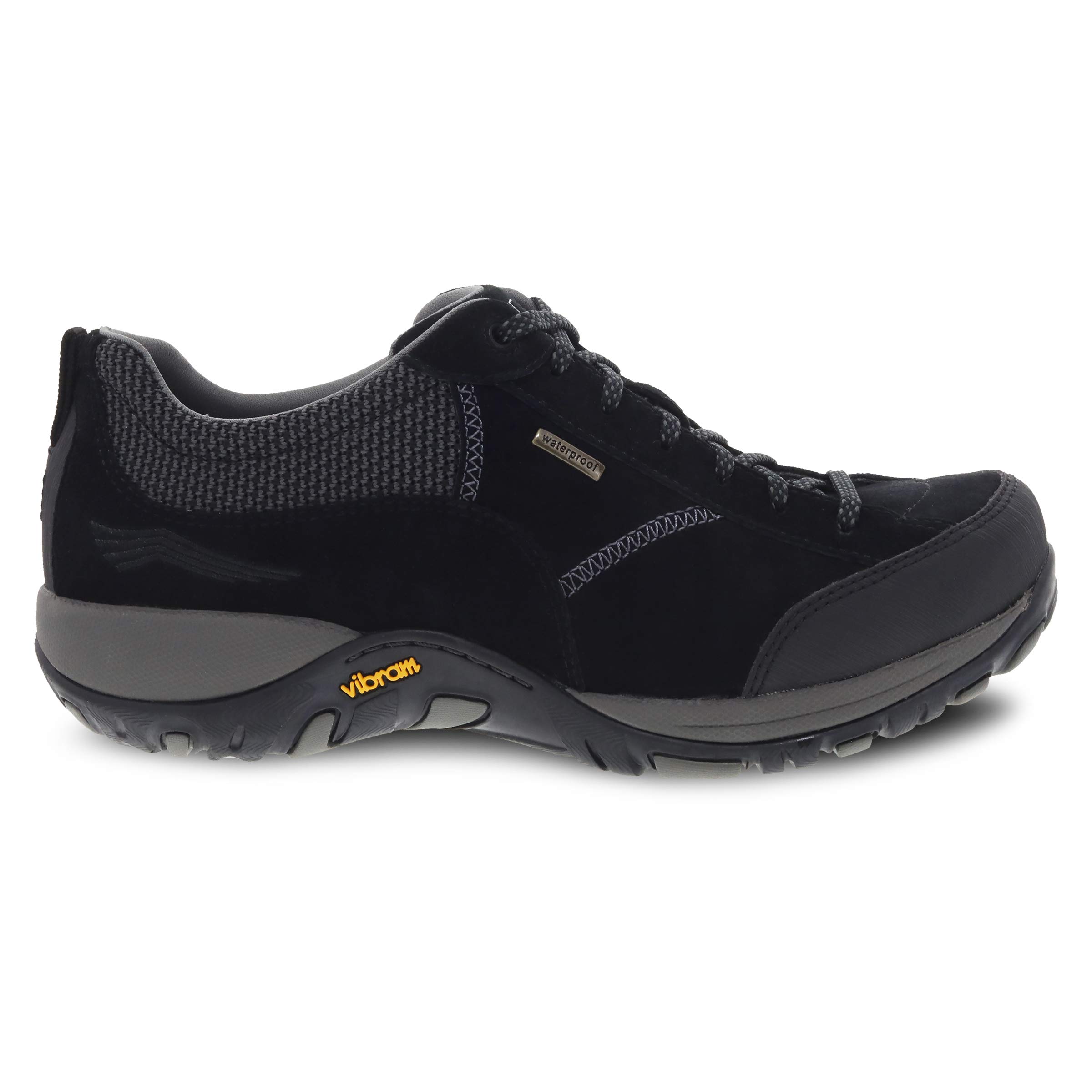 Dansko Women's Paisley Waterproof Sneakers - Comfortable Breathable Walking Shoes with Arch Support | Slip-Resistant Rubber Outsole for Hiking & Outdoor Activities | Perfect for Travel, Work & Daily Wear