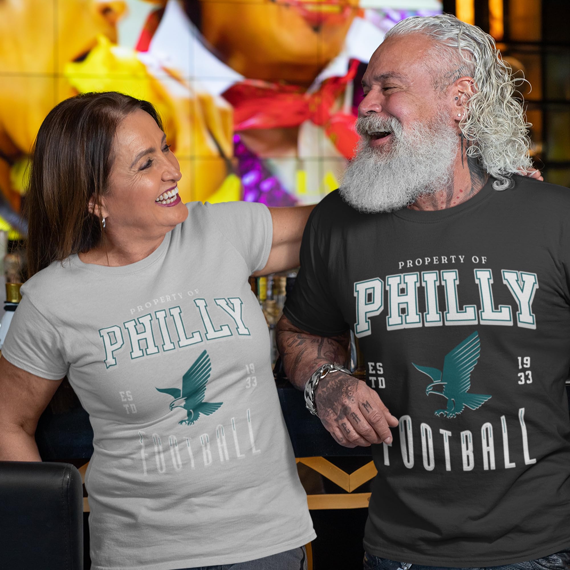 Philadelphia Eagles Football Shirt for Women - Official NFL Team Apparel, Stylish Fan Jersey for Game Day & Casual Wear